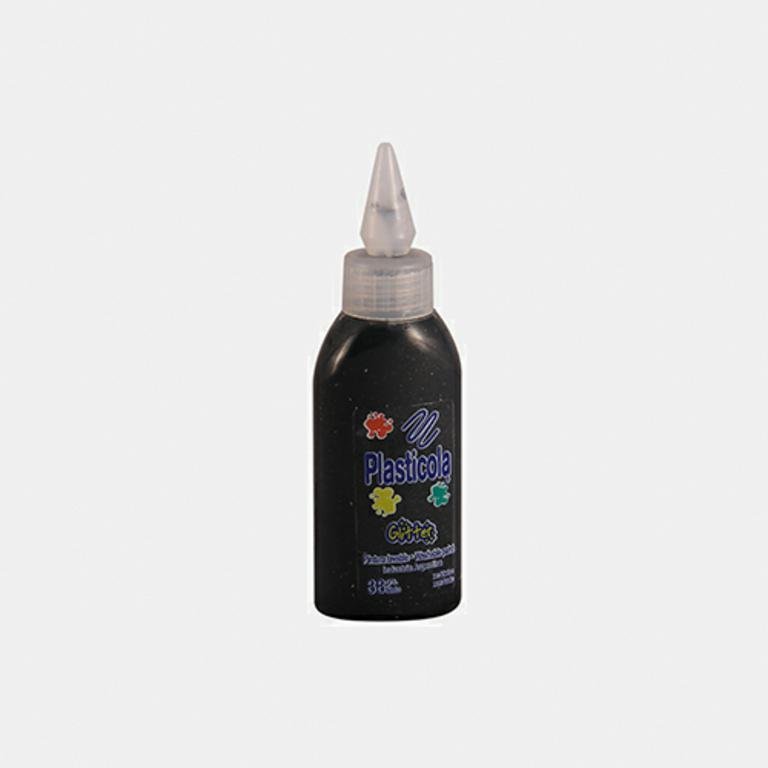 ADHESIVO PLASTICOLA     38 G BRILLOS NEGRO