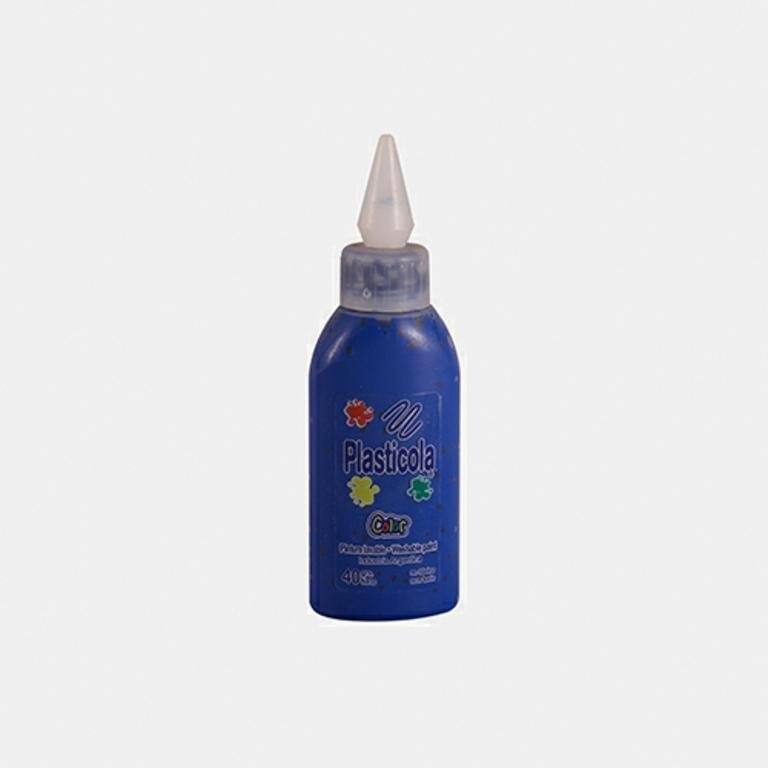 ADHESIVO PLASTICOLA     40 G COLOR AZUL