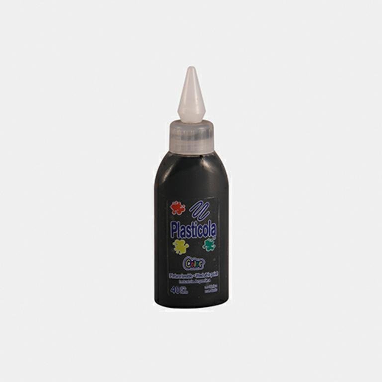 ADHESIVO PLASTICOLA     40 G COLOR NEGRO