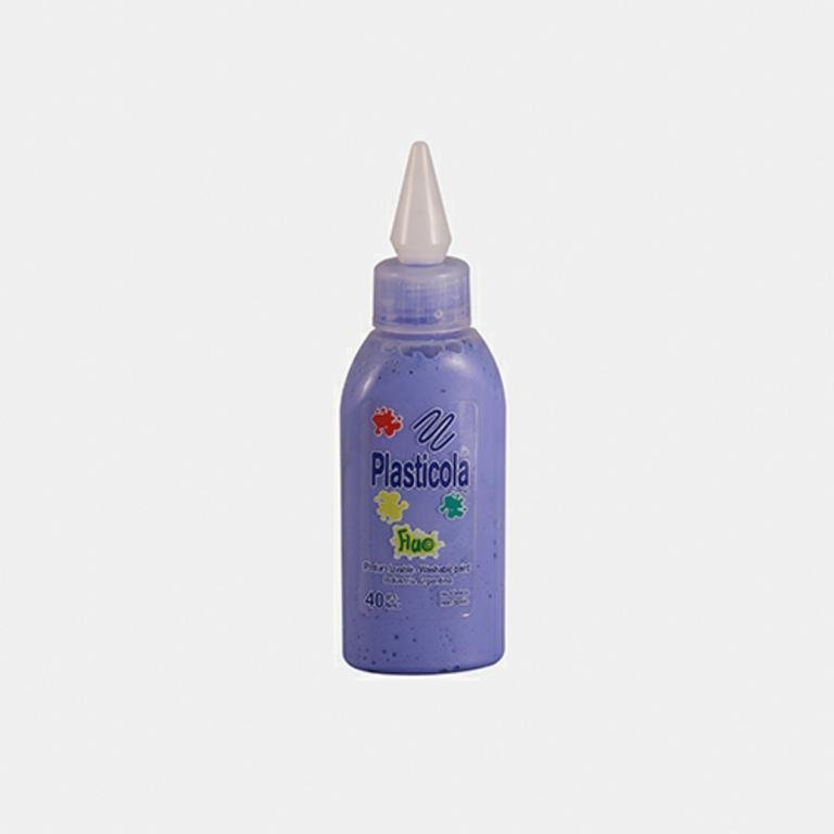 ADHESIVO PLASTICOLA     40 G FLUO AZUL