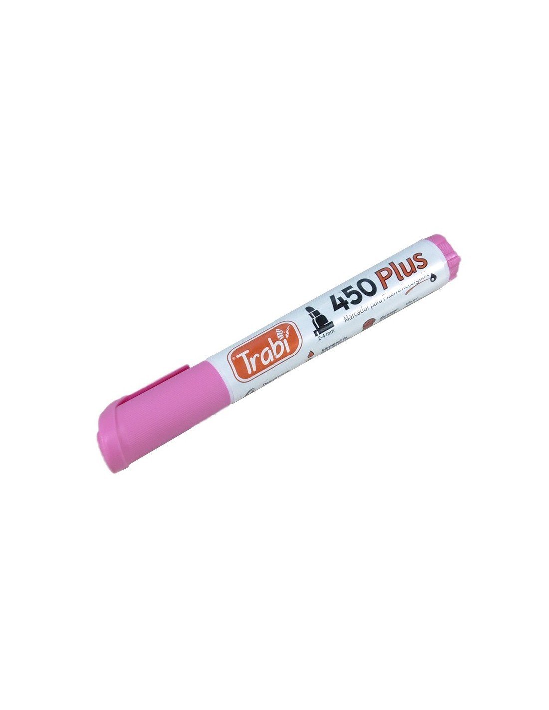 MARCADOR TRABI 450 PIZARRA ROSA x 1 UNIDAD