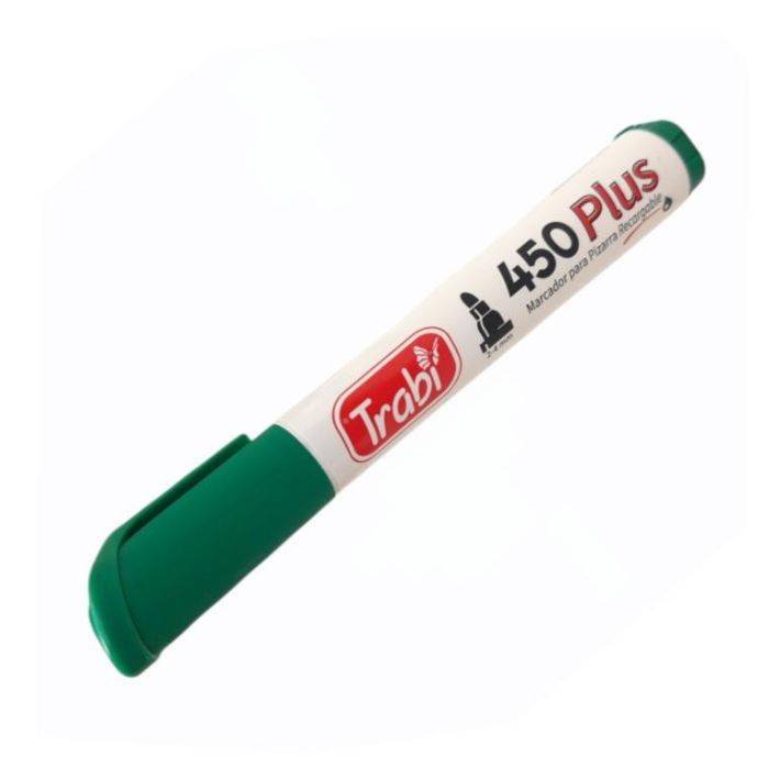 MARCADOR TRABI 450 PIZARRA VERDE CLARO x 1 UNIDAD