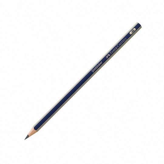 LAPIZ FABER CASTELL GRAFITO GOLDFABER 4B