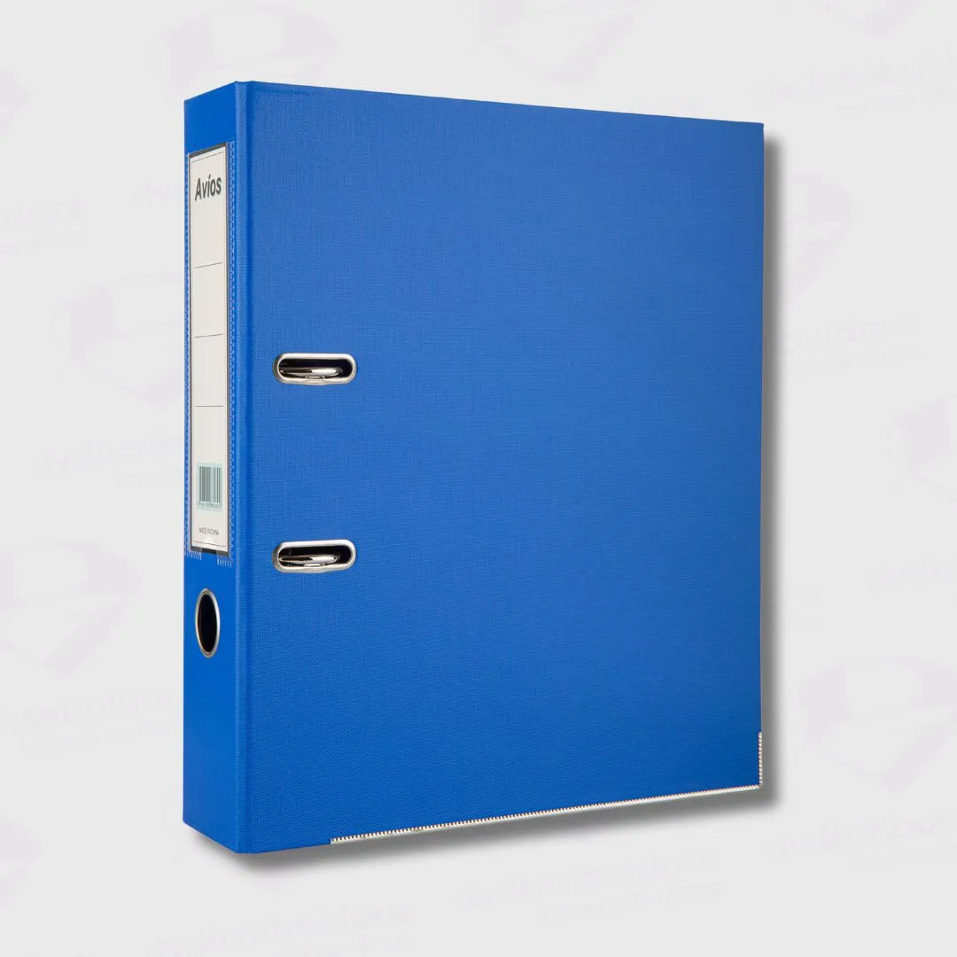 BIBLIORATO CARTON FORRADO A4 7,5 CM AZUL
