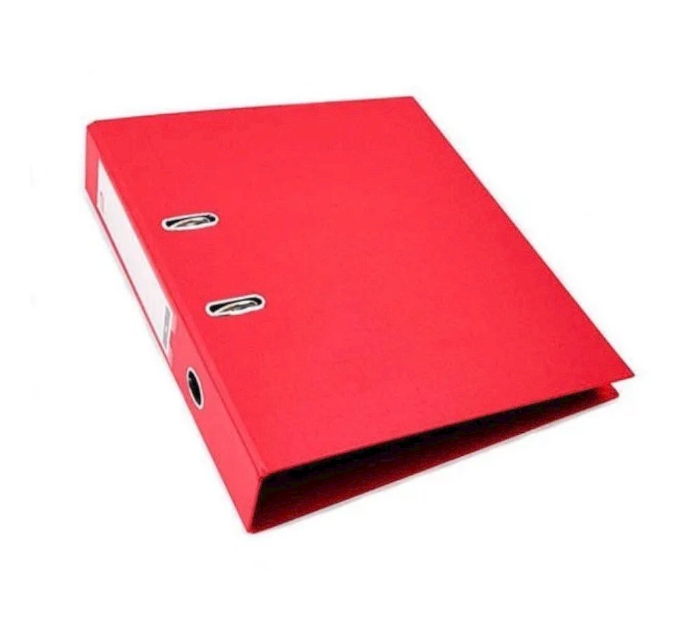 BIBLIORATO CARTON FORRADO A4 7,5 CM ROJO