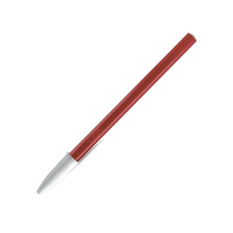 BOLIGRAFO BIC OPACO DURA 1 mm ROJO x 1 UNIDAD
