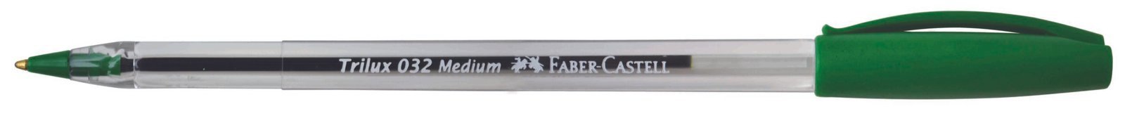 BOLIGRAFO FABER CASTELL X 1  VERDE