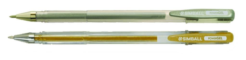 BOLIGRAFO GEL PEN PLATA