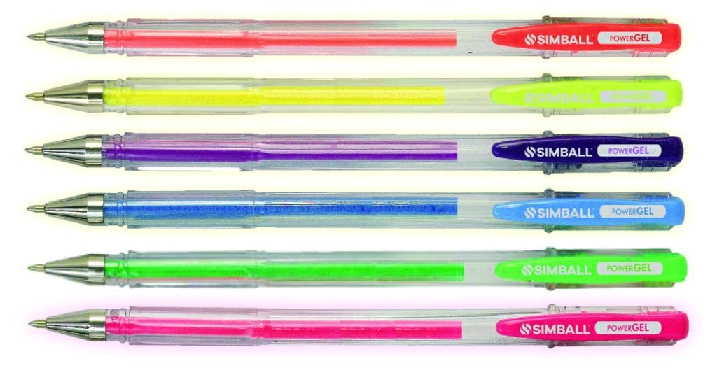 BOLIGRAFO GEL PEN COLOR VERDE FLUO