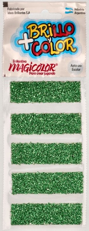 BRILLANTINA x 5 VERDE
