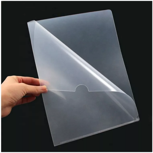 CARPETA PLASTICA  «»»»L»»»» OFICIO  X 1
