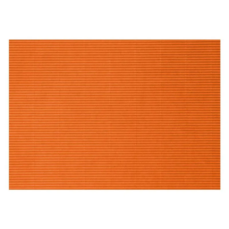 CARTON MICROCORRUGADO COLOR NARANJA 50 x 70