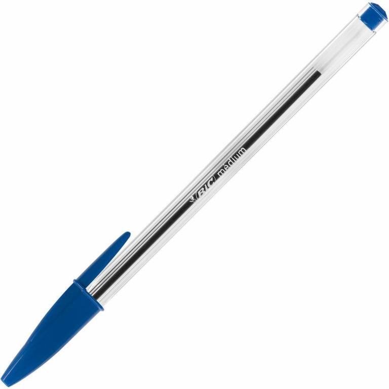 BOLIGRAFO BIC CRISTAL DURA 10 mm AZUL x 1