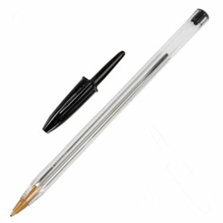 BOLIGRAFO BIC CRISTAL DURA 10 mm NEGRO x 1