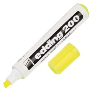 RESALTADOR EDDING 200 GORDO AMARILLO x 1