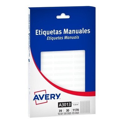 ETIQUETA BLANCA AUTOHADESIVA 3013 x CAJA
