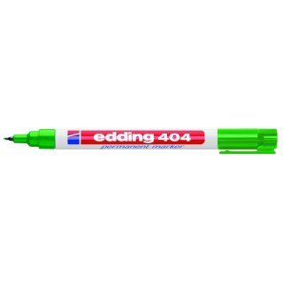 MARCADOR EDDING  404 PERMANENTE VERDE P/FINA