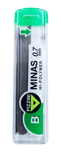 MINA PIZZINI 0.7 mm B x 12 MINAS