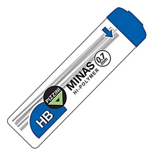 MINA PIZZINI 0.7 mm HB x 12 MINAS