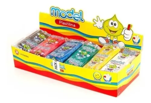 PLASTILINA PANCITO AMARILLO x 24 UNIDADES