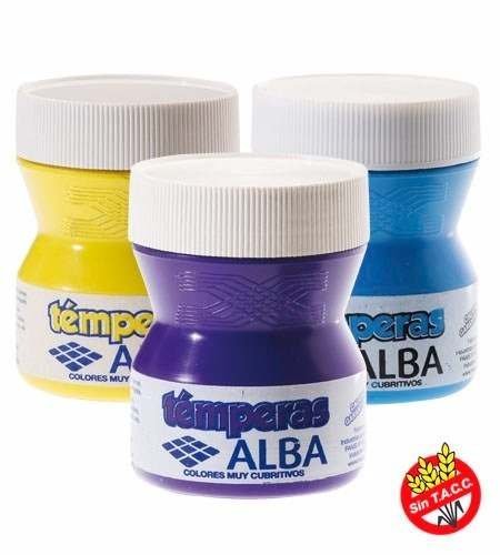 TEMPERA ALBA ESCOLAR 200 CC MAGENTA CROMATICO