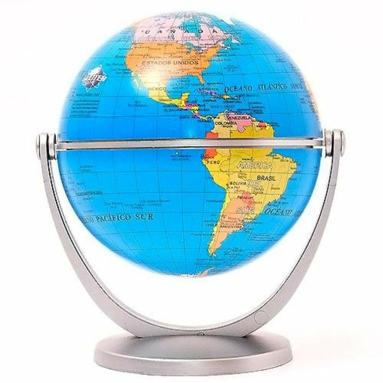 GLOBO TERRAQUEO BASE PLAST 10 CM  107