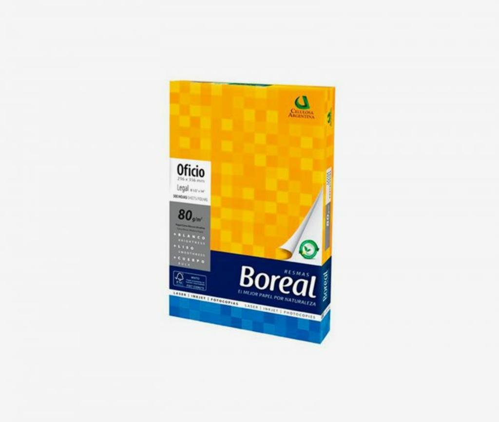 RESMA BOREAL OFICIO 80 G