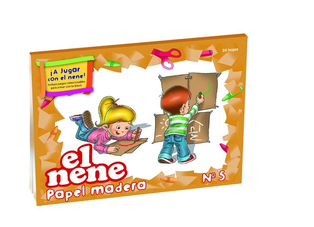 BLOCK EL NENE DIBUJO KRAFT  Nº 5 24 HOJAS