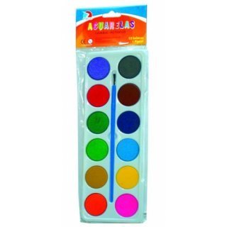 ACUARELA EZCO x 12 BLISTER