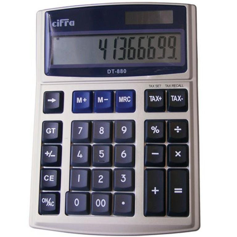 CALCULADORA CIFRA DT-880