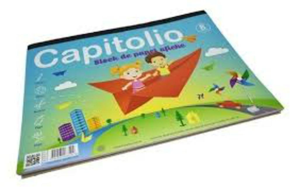 BLOCK CAPITOLIO AFICHE COLOR x 48 HOJAS   6352