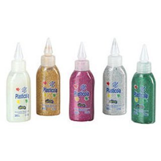 ADHESIVO PLASTICOLA     38 G BRILLOS NEON