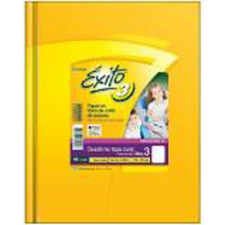 CUADERNO EXITO E3 TAPA DURA 100 HOJAS PARA FORRAR CUADRO