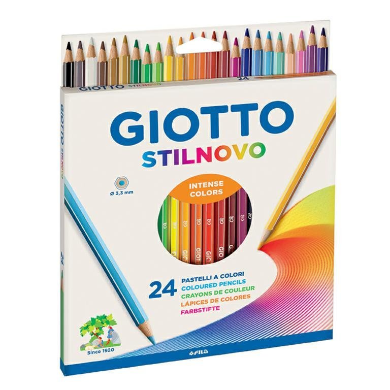 LAPIZ GIOTTO STILNOVO x 24 COLORES