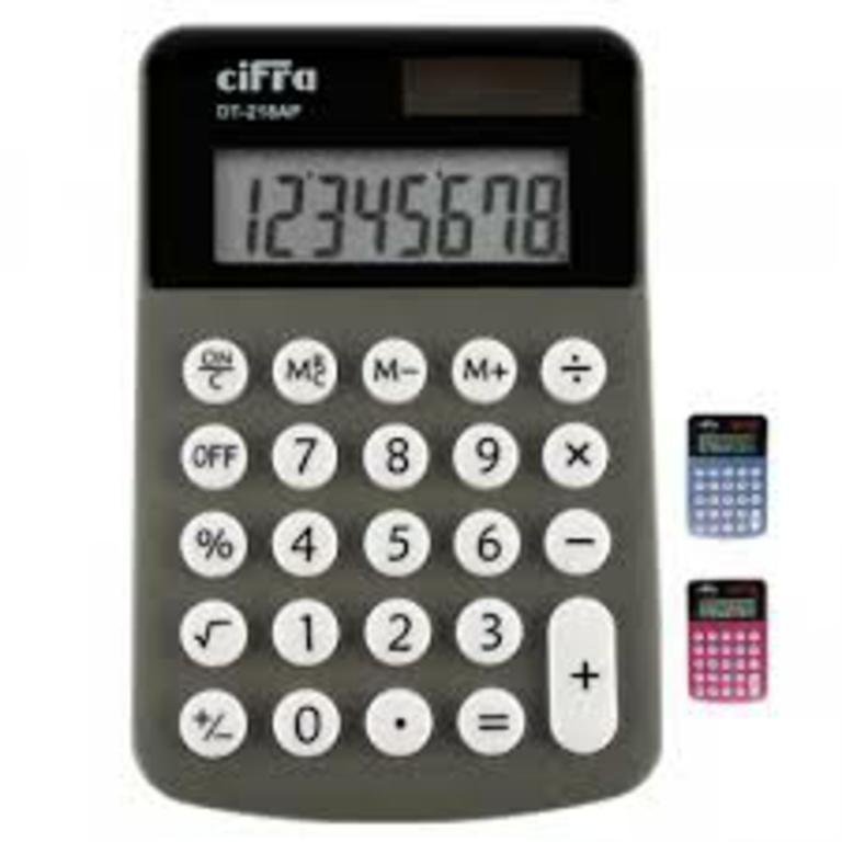 CALCULADORA CIFRA DT-218