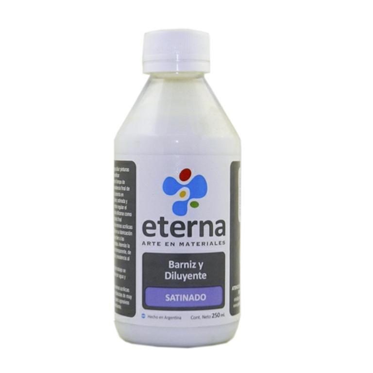 ACCESORIO ETERNA BARNIZ ACRRILICO AL AGUA SATINADO 250CC