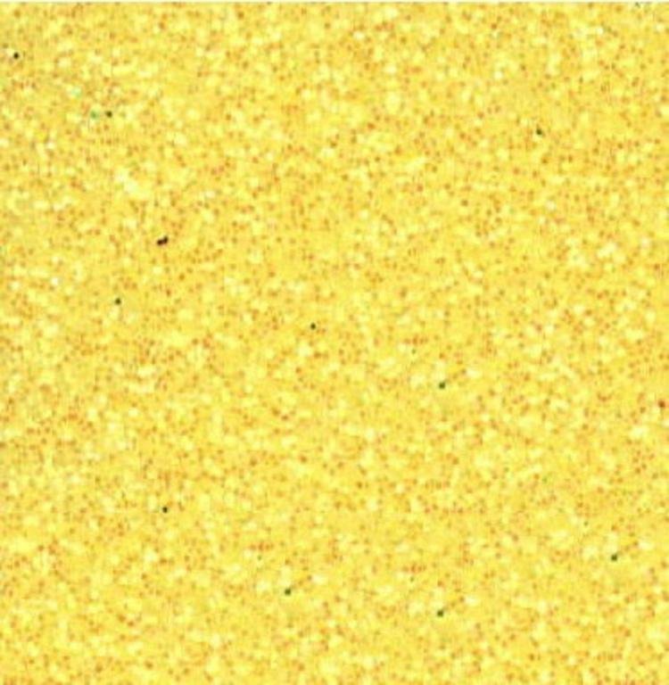 GOMA EVA GLITTER PLANCHA 40 x 60 x 2 mm AMARILLO