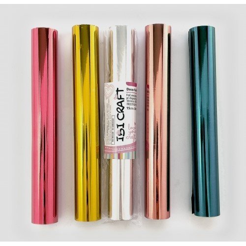 FOIL ART IBI P/LAPIZ TERMICO 0,15×,3 MTS ORO 657010