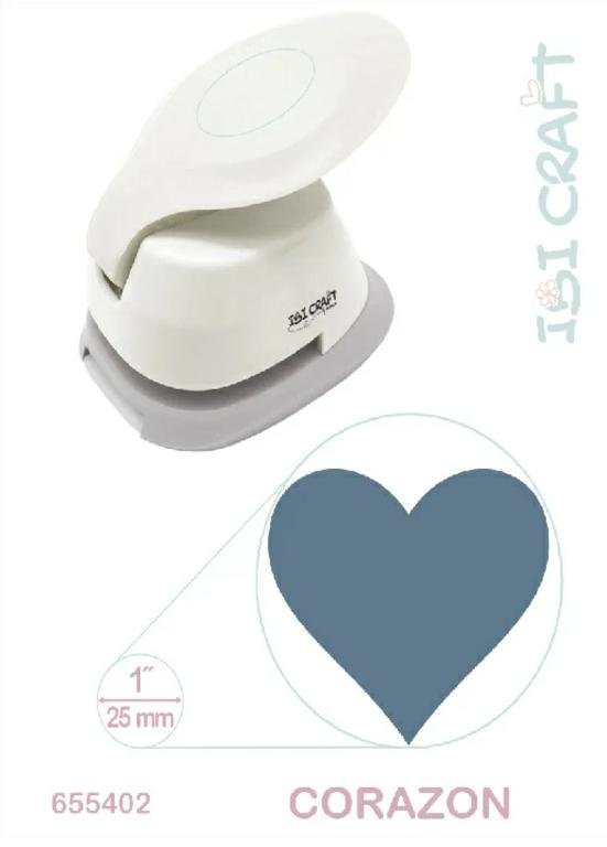 PERFORADORA IBICRAFT PARA GOMA EVA CORAZON  655402