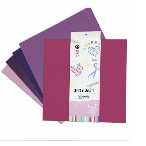 PAPEL IBICRAFT SCRAP 30×,30 160 GRS ROSAS  600804
