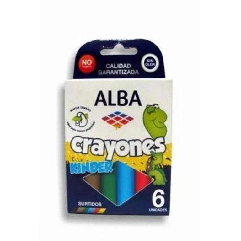 CERA ALBA KINDER X  6 COLORES               836