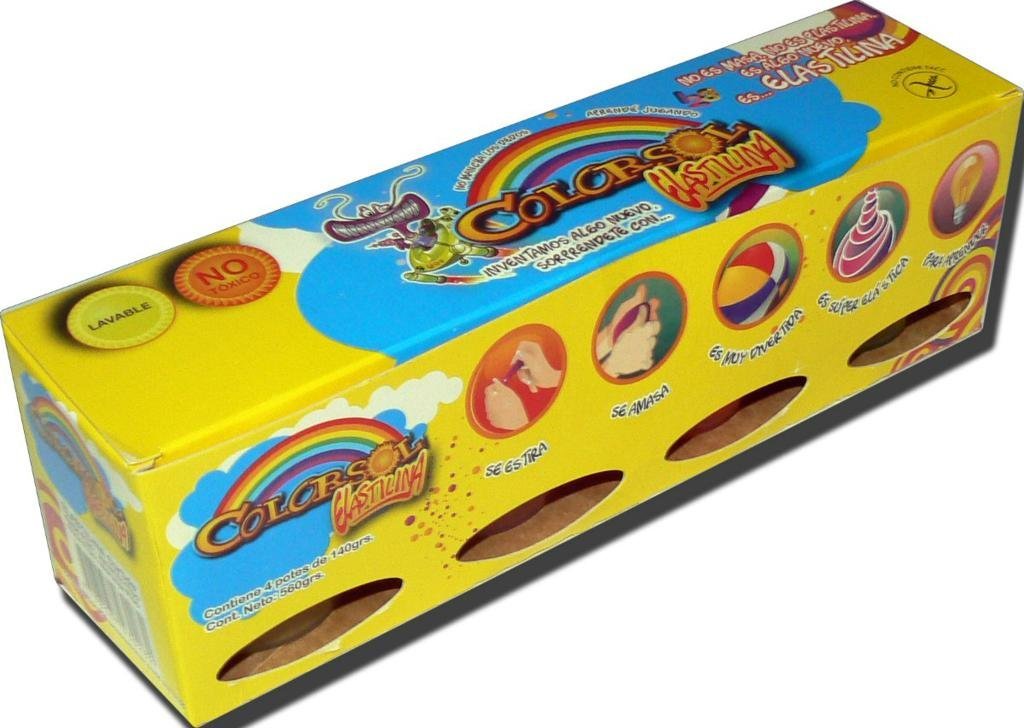 ELASTINA COLORSOL SURTIDO 4 POTES x 140 GRS