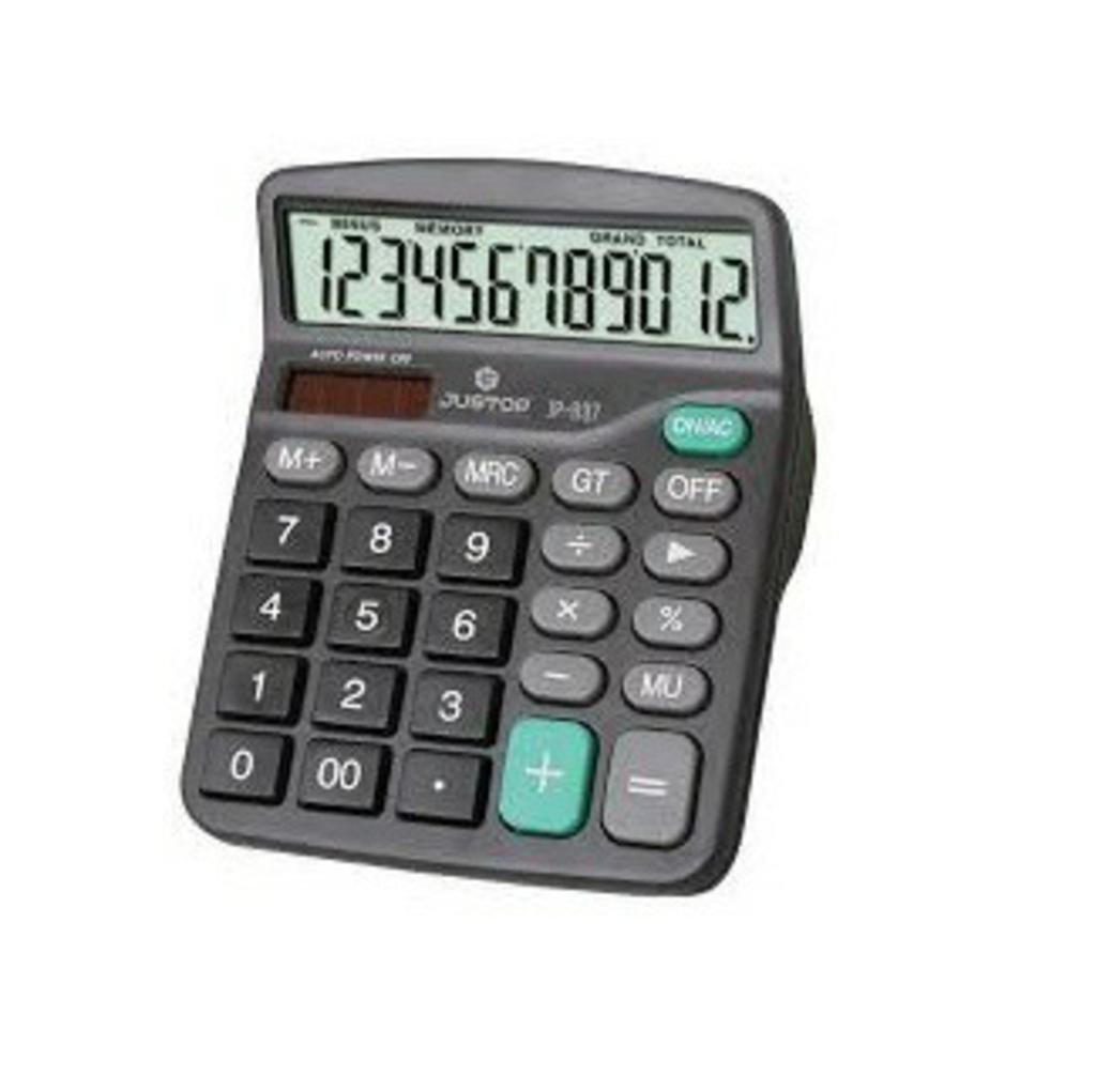 CALCULADORA JUSTOP 12 DIGITOS     JP-837