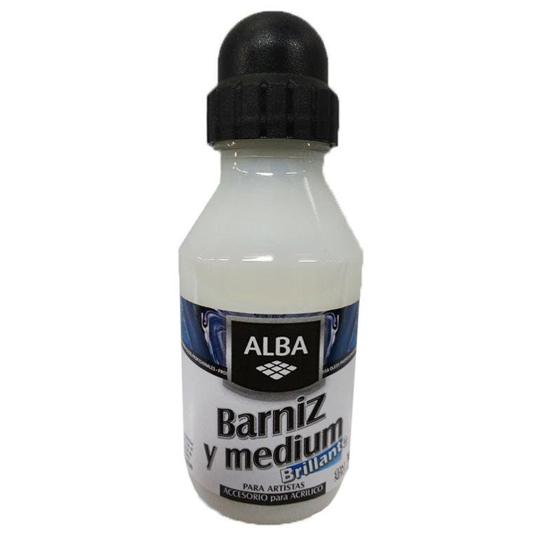 ACCESORIO ALBA BARNIZ MEDIUM BRIL.ACRIL x 500cc