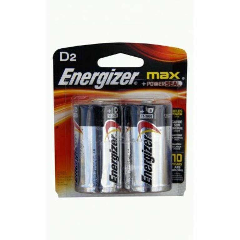 PILAS ENERGIZER MAX D GRANDES X 2