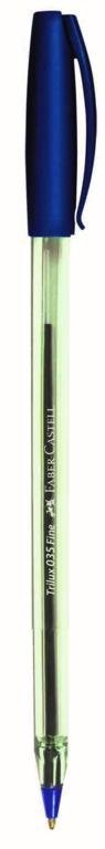 BOLIGRAFO FABER CASTELL 035 FINE X 1 AZUL
