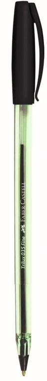 BOLIGRAFO FABER CASTELL 035 FINE X 1 NEGRO