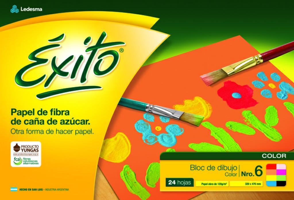 BLOCK EXITO DIBUJO COLOR Nº 6 x 24 HOJAS