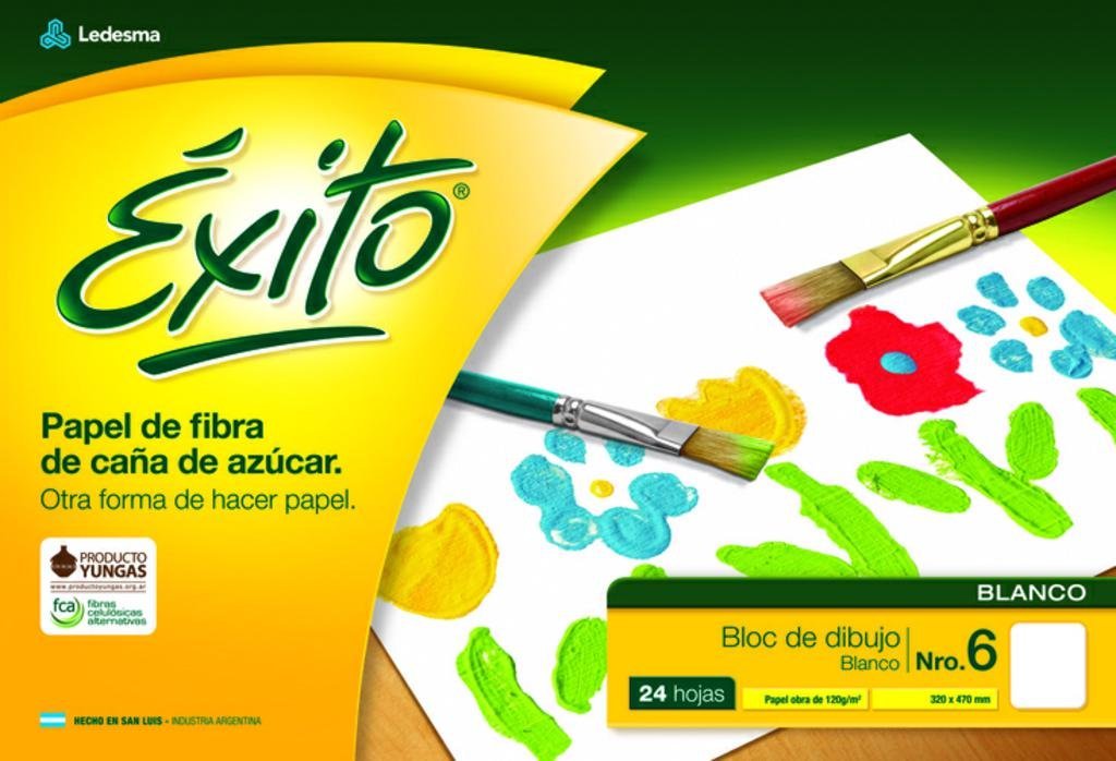 BLOCK EXITO DIBUJO BLANCO Nº 6 x 24 HOJAS