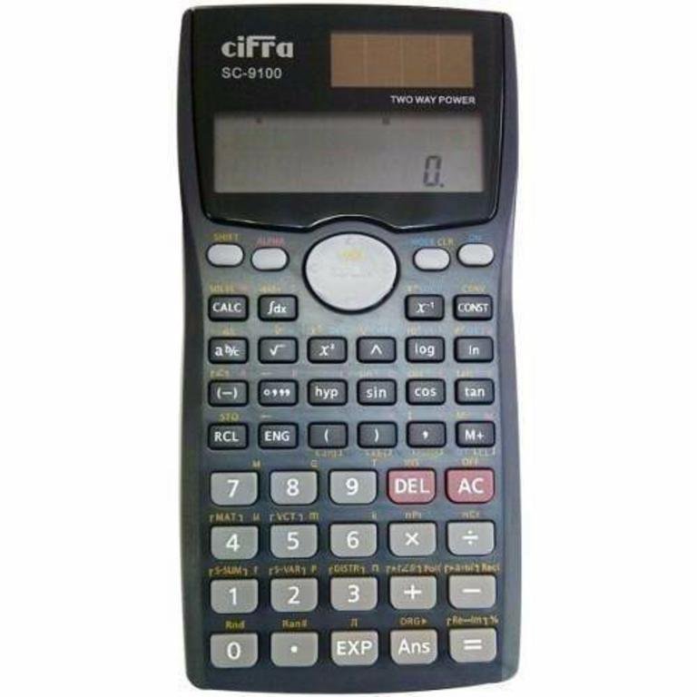 CALCULADORA CIFRA CIENTIFICA SC-9100